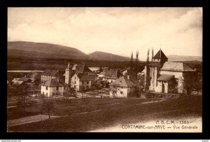 74 - CONTAMINE-SUR-ARVE - VUE GENERALE