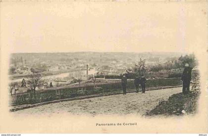 91 - Corbeil Essonnes - Panorama de Corbeil - Animée - Précurseur - CPA - Voir Scans Recto-Verso