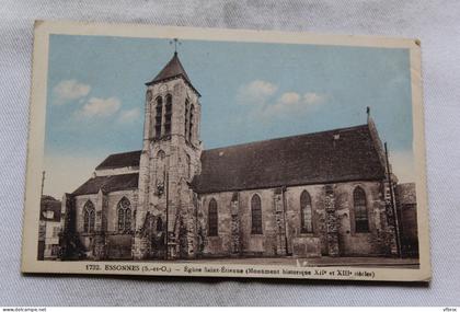 Essonnes (Corbeil), église saint Etienne, Essonne 91