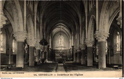 CPA Corbelin - Interieur de l'Eglise FRANCE (961823)