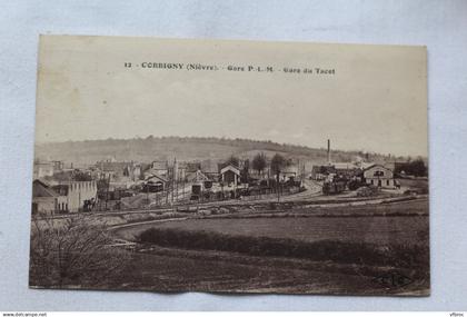 Corbigny, gare P L M, gare du Tacot, Nièvre 58