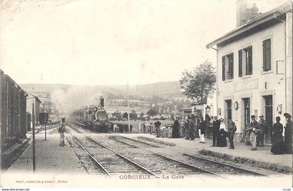 CPA Corcieux La Gare