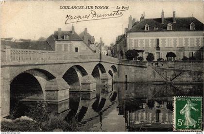 CPA COULANGES-sur-YONNE - Le Pont (657156)