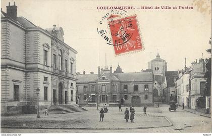 Coulommiers - Hôtel de Ville et Postes