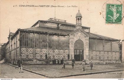 COULONGES SUR L'AUTIZE : LES HALLES