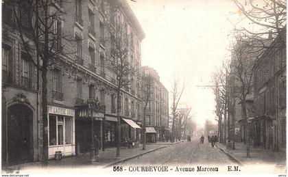 Carte POSTALE Ancienne de COURBEVOIE - Avenue Marceau