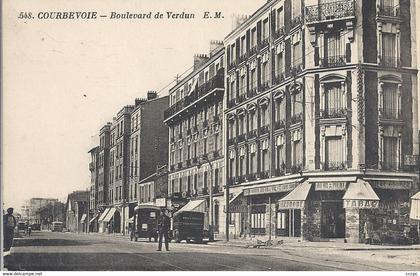 CPA Courbevoie Boulevard de Verdun