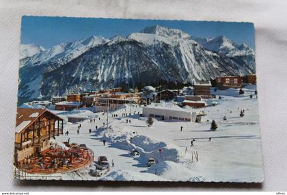 Cpm, Courchevel, vue du centre de la station, Savoie 73