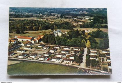 Cpm, Courpière, vue aérienne, le village de retraite les Rioux, Puy de Dôme 63