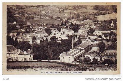 Dép 69 - L407 - Cours la Ville - Vue générale -  état