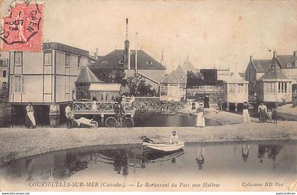 COURSEULLES SUR MER (14) Le Restaurant du Parc aux Huîtres