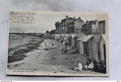 M30, Courseulles sur mer, vue générale de la plage, Calvados 14