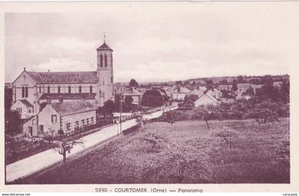 carte 1930 COURTOMER / PANORAMA