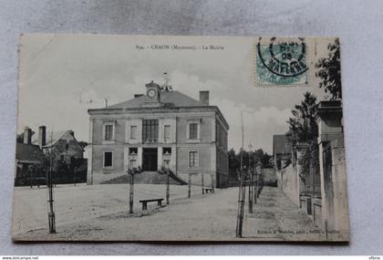 Cpa 1905, Craon la mairie, Mayenne 53