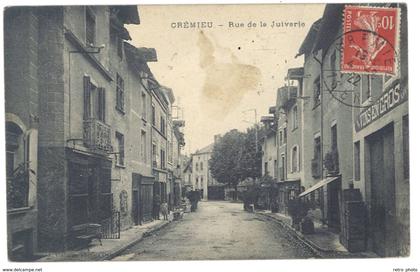 Cpa Crémieu - rue de la Juiverie