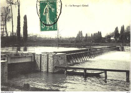 Carte POSTALE Ancienne de  CRETEIL - Barrage