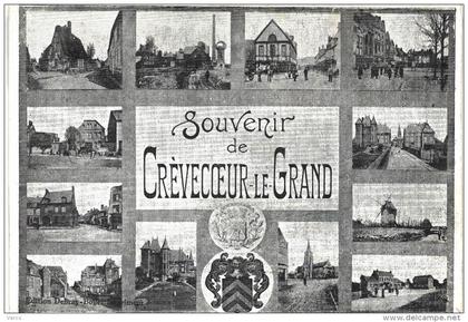 Carte Postale Ancienne de CREVECOEUR le GRAND