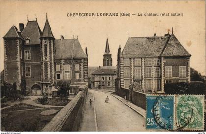 CPA CREVECOEUR-le-GRAND Le Chateau (1207824)