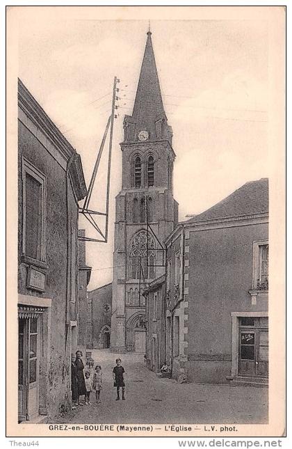 ¤¤   -       GREZ-en-BOUERE  -   L'Eglise   -   ¤¤