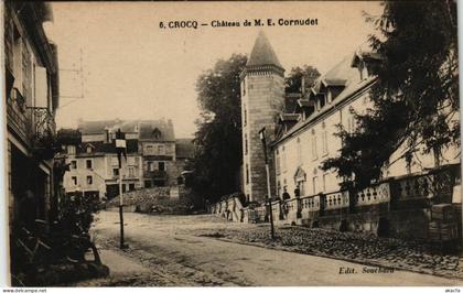 CPA Crocq Chateau de M.E.Cornudet FRANCE (1050560)