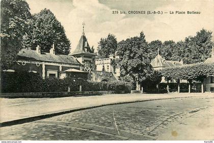 crosne * crosnes * la place boileau * villa