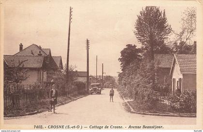 crosne * crosnes * le cottage * avenue beauséjour * villageois