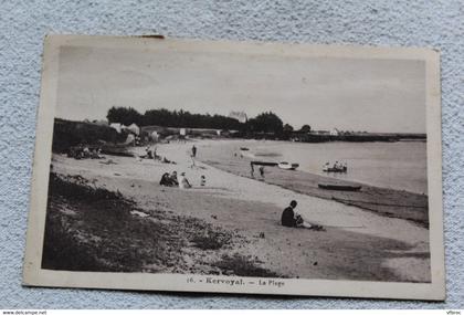 Damgan, Kervoyal, la plage, Morbihan 56