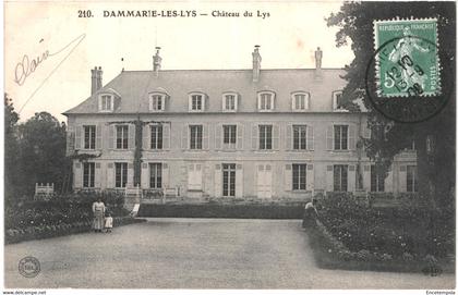 CPA-Carte Postale France Dammarie-les-Lys  Château du Lys 1908  VM55915