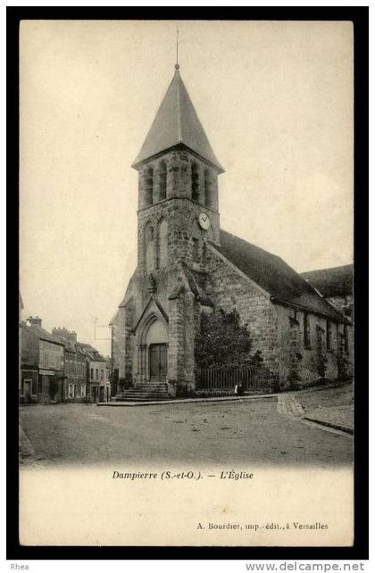 78 Dampierre-en-Yvelines eglise D78D K78160K C78193C RH084242