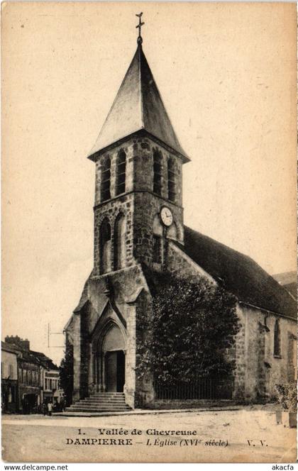 CPA DAMPIERRE Eglise (1412424)