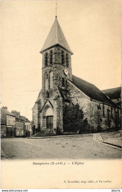 CPA DAMPIERRE Eglise (1412458)