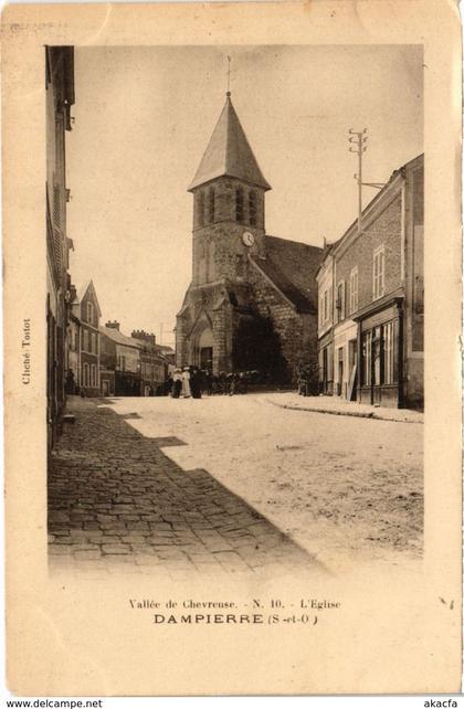 CPA Vallée de CHEVREUSE - L'Église DAMPIERRE (102641)