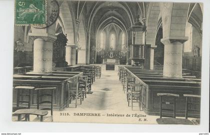 DAMPIERRE EN YVELINES - Intérieur de l'Eglise