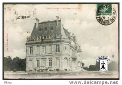 27 Dangu - DANGU (Eure) - Le Château, vu de côté - cpa