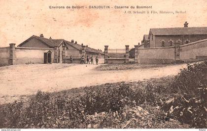 danjoutin - caserne du bosmont - l'entrée - militaria