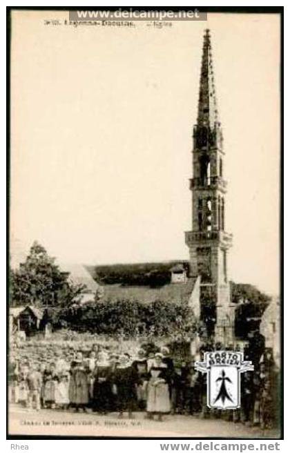 29 Logonna-Daoulas - 3033. Logonna-Daoulas - L'Eglise - cpa