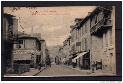 12  -  l'Aveyron - Decazeville - Rue de la Gare