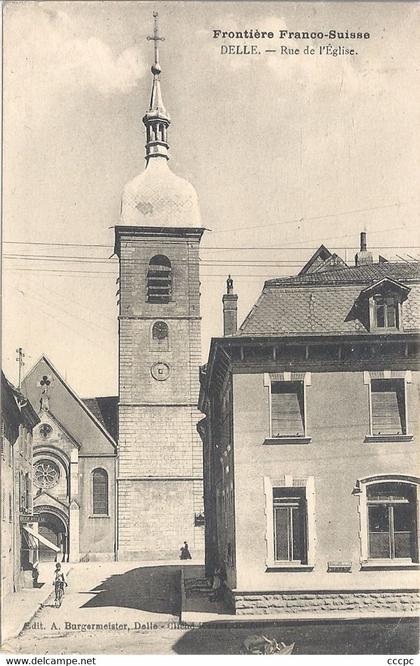 CPA Delle Rue de l'Eglise