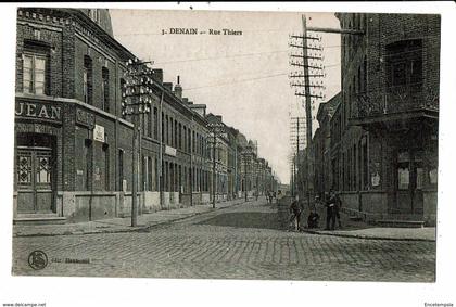 CPA-Carte Postale-France-Denain-Rue Thiers   VM10806