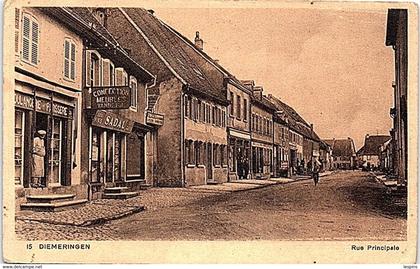 67 - DIEMERINGEN --  Rue principale