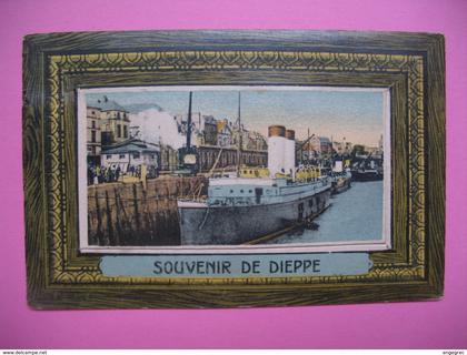 CPA Dieppe - Carte à système    Souvenirs de Dieppe  10 vues  voyagé