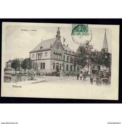 57 - DIEUZE - Poste - Postamt - RARE