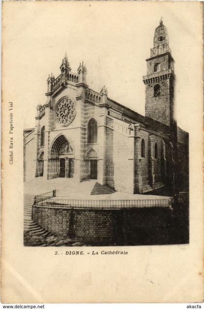 CPA Digne La Cathedrale (922052)