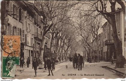 CPA DIGNE - Le Boulevard Gassendi (143157)