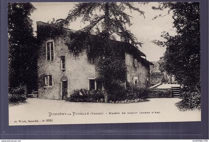 88 - Domrémy-la-Pucelle - Maison ou Naquit Jeanne d' Arc - Non voyagé - Dos