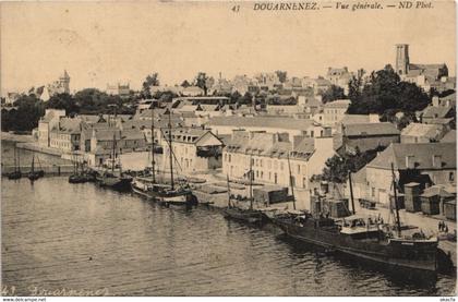 CPA DOUARNENEZ - Vue générale (143915)