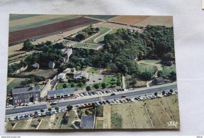 Cpm, Doue la Fontaine, vue aérienne du zoo de Doue, Maine et Loire 49