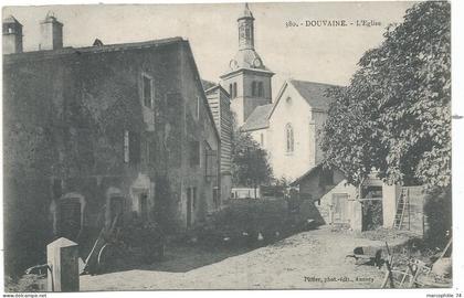 DOUVAINE HAUTE SAVOIE L'EGLISE