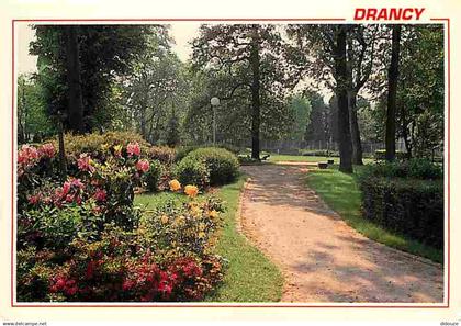 93 - Drancy - Le Parc - Fleurs - CPM - Voir Scans Recto-Verso