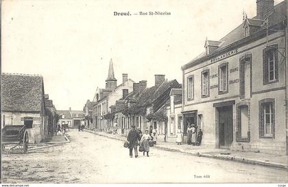 CPA Droué Rue St-Nicolas